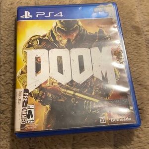 PS4/ PlayStation Doom video game